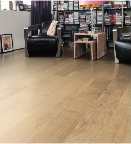 德国汉诺地板三层橡木Plank 1-Strip 180 2V Oak invisible Markant brushed 538938